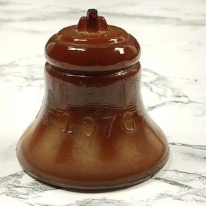 Degenhart Liberty Bell Bicentennial Paperweight Trinket Vintage